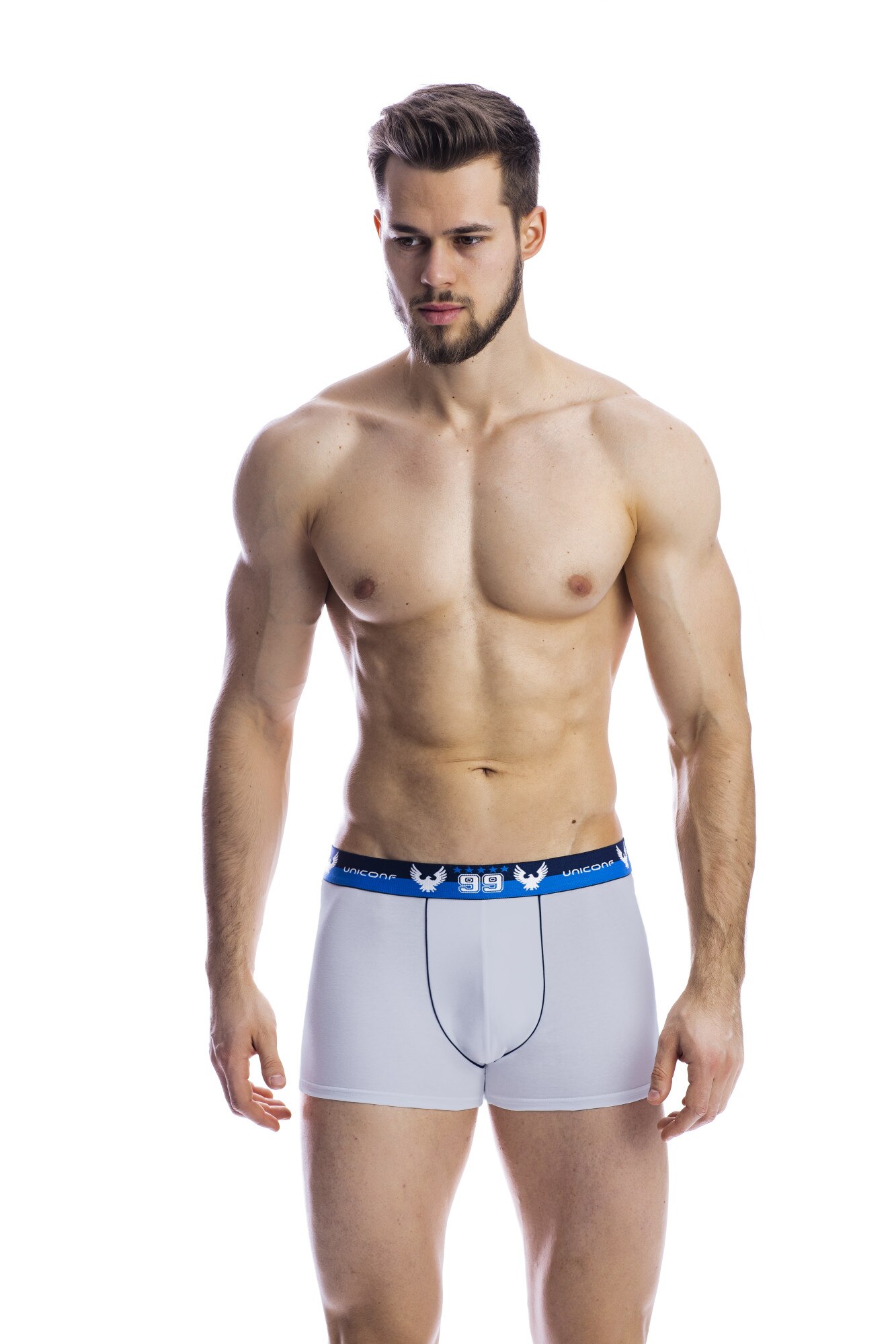 Boxeri pentru barbati BB12R, Gri