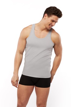 Maiou pentru barbati MB31, M, Gri Maiou pentru barbati MB31, M, Gri