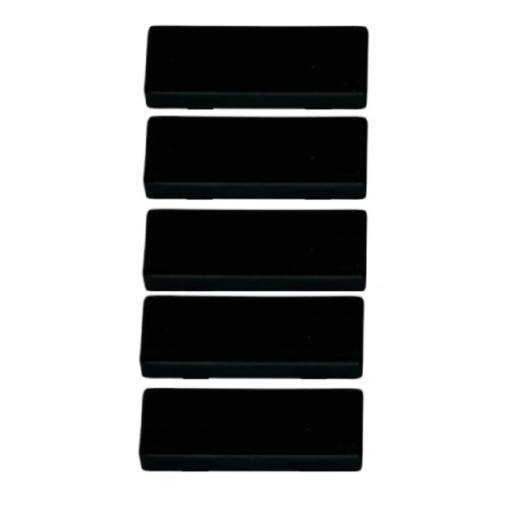 Capac de mascare pentru orificiul de drenaj al ferestrei, Metalplast-Kalisz, set 5 buc, plastic, negru