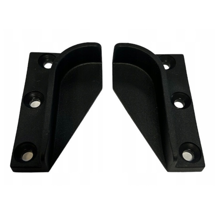 Frana de blocare pentru compartimentul de canapea/canapea extensibila, Metalplast-Kalisz, Set 2 bucati, Plastic, Montaj usor