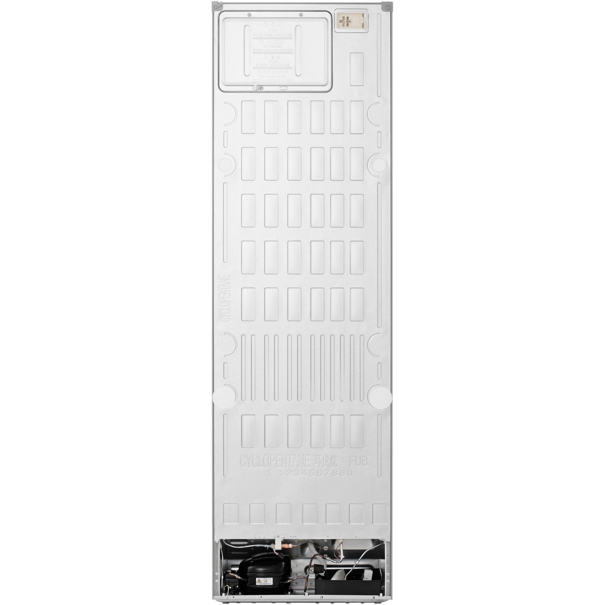 Combina Frigorifica LG, GBBSJ20EPY, No Frost, 375 L, Compresor Smart Inverter, DoorCooling+™, Wi-Fi, Argintiu, cls E