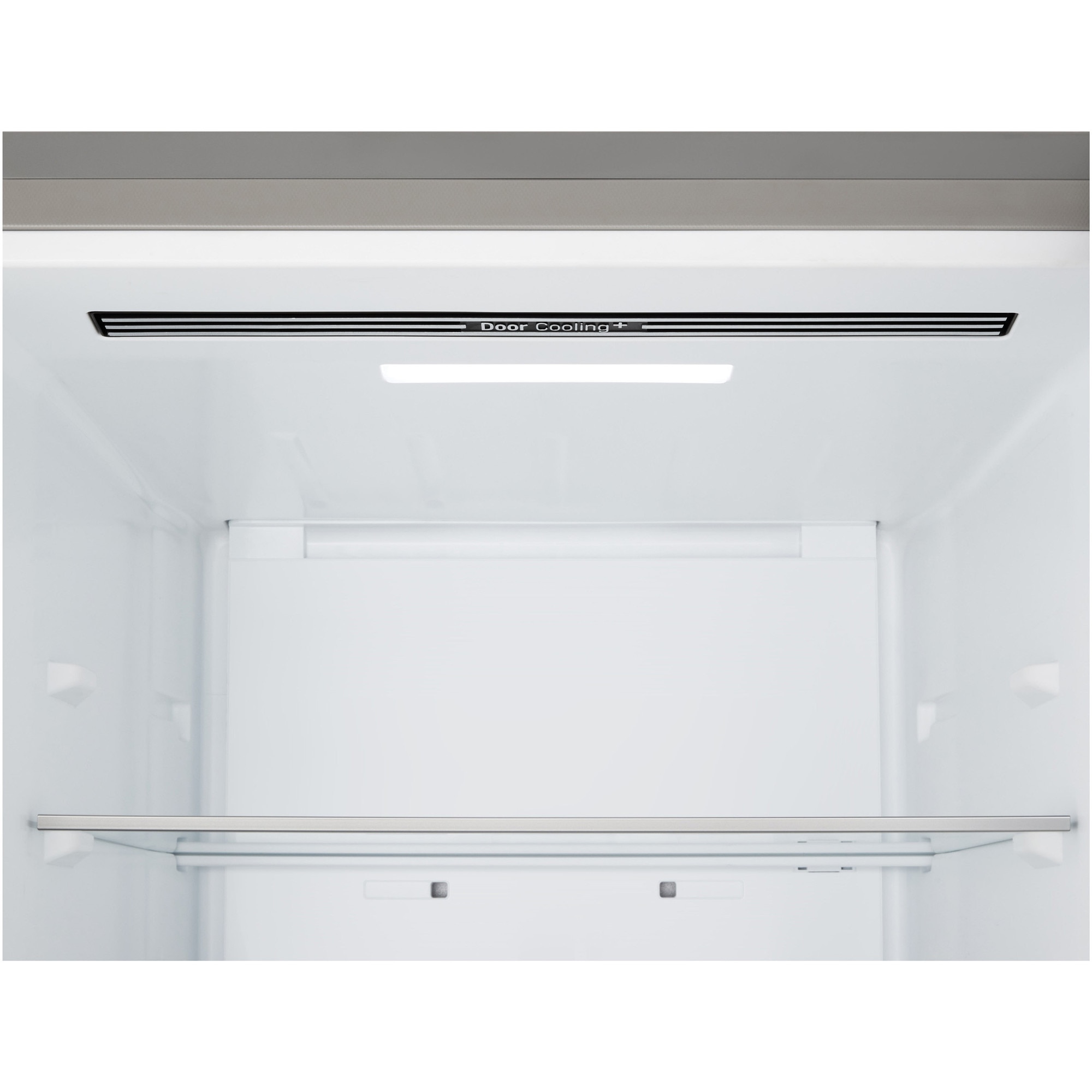Combina Frigorifica LG, GBBSJ20EPY, No Frost, 375 L, Compresor Smart Inverter, DoorCooling+™, Wi-Fi, Argintiu, cls E