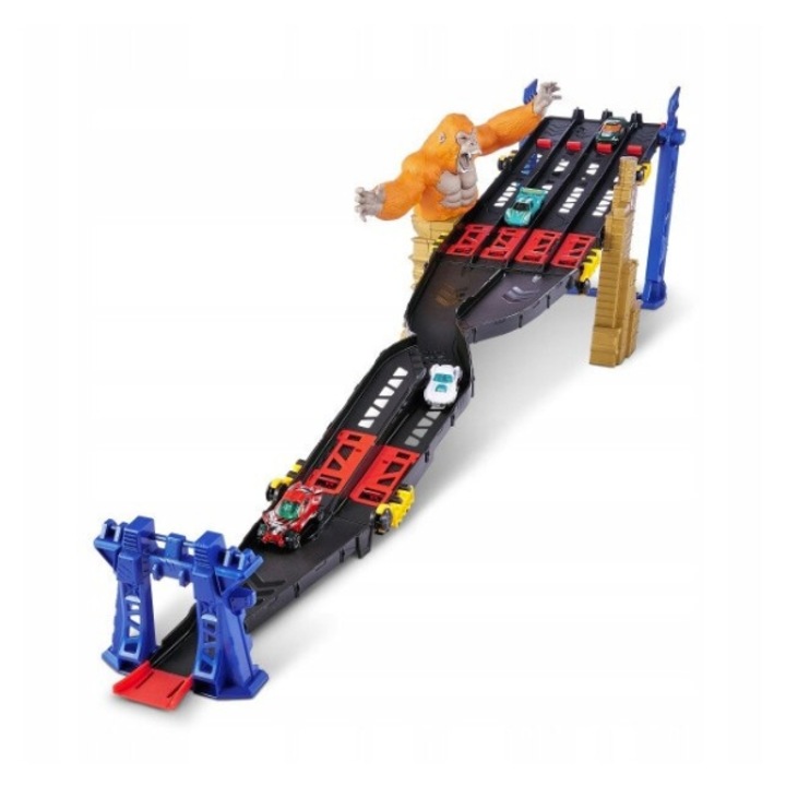 Metal Machines Zuru autók kilövő szett, fém/műanyag, többszínű