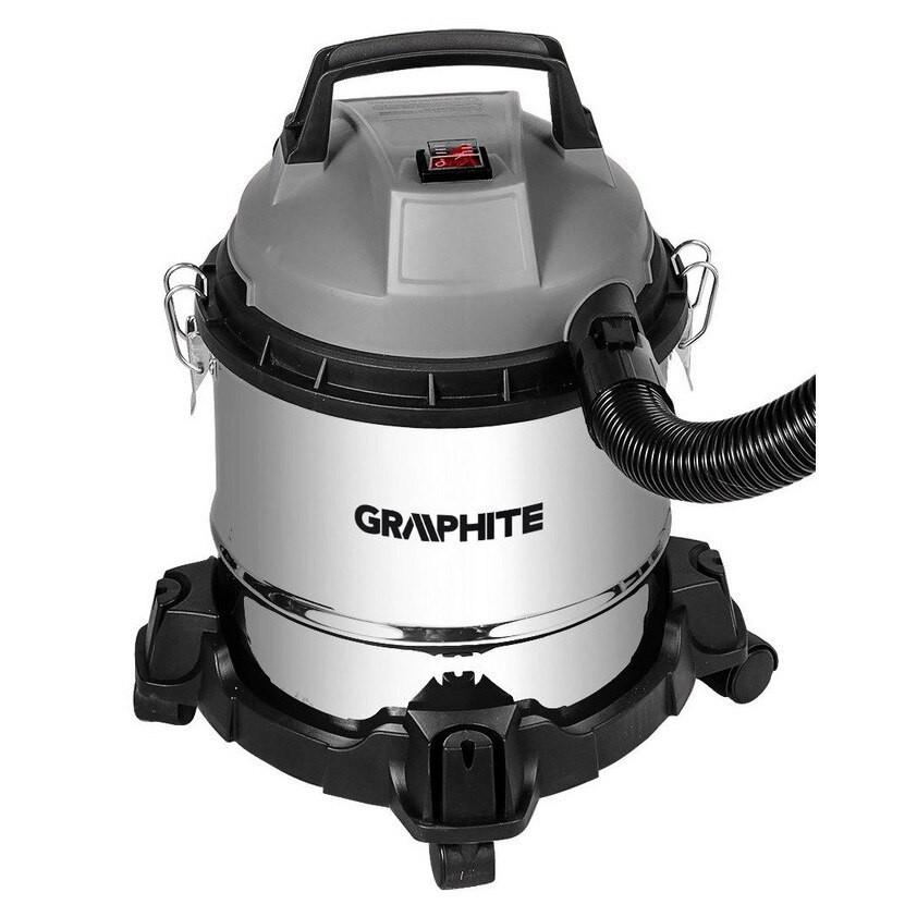Aspirator industrial Graphite 800W, 12L, inox, 32mm, 2m