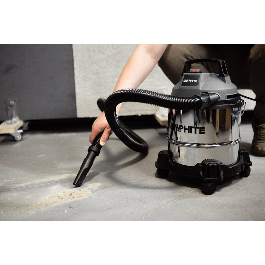 Aspirator industrial Graphite 800W, 12L, inox, 32mm, 2m