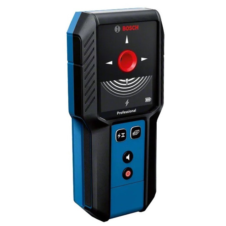 Detector Bosch GMS 120-27 profesional, 2 baterii 1,5 V LR6 (AA)
