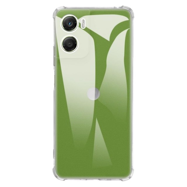 Husa Upzz® Shock Armor Compatibila Cu Motorola Moto G06, Protectie Sporita, Design Premium, Silicon, Transparenta