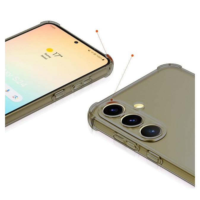 Husa Upzz® Shock Armor Compatibila Cu Xiaomi Redmi 15 4G / 5G, Protectie Sporita, Design Premium, Silicon, Transparent