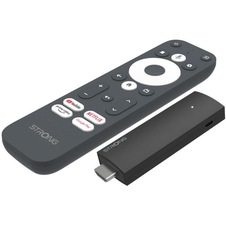 Multimedia Technisat Leap-Una, 4K UHD, Android 11, Wi-Fi dual-band, negru