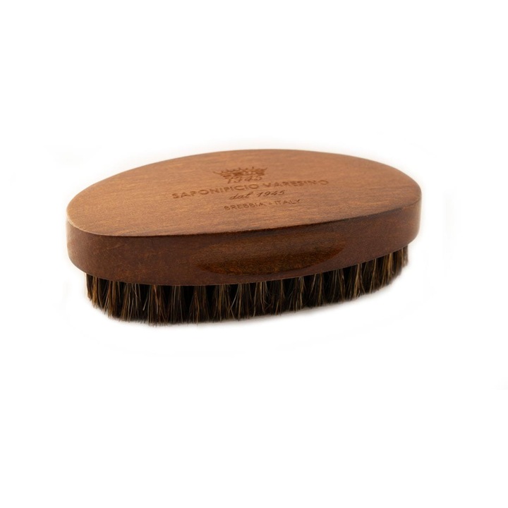 Perie pentru barba Saponificio Varesino, din lemn de fag, par de mistret