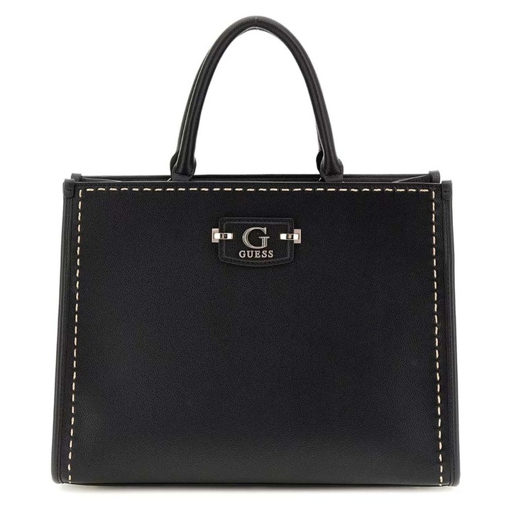 Geanta de umar Guess, model HWBG9637220-BLA, culoare neagra, pentru femei