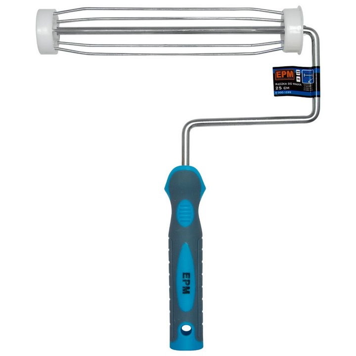 Дръжка за валяк, EPM, 25см, хромирана, противоплъзгаща, 44мм