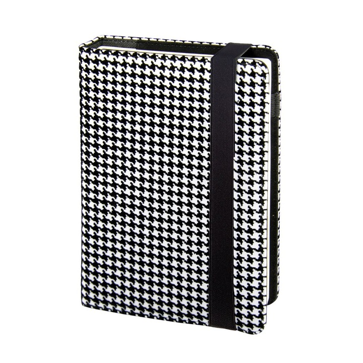 Caiet Drops Office Collection, A5, 180 oldal, cserélhető, kockás, fekete színű