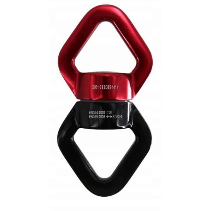 Pivot rotativ pentru alpinism, 30KN, aluminiu-magnez, 5,5x10,8cm