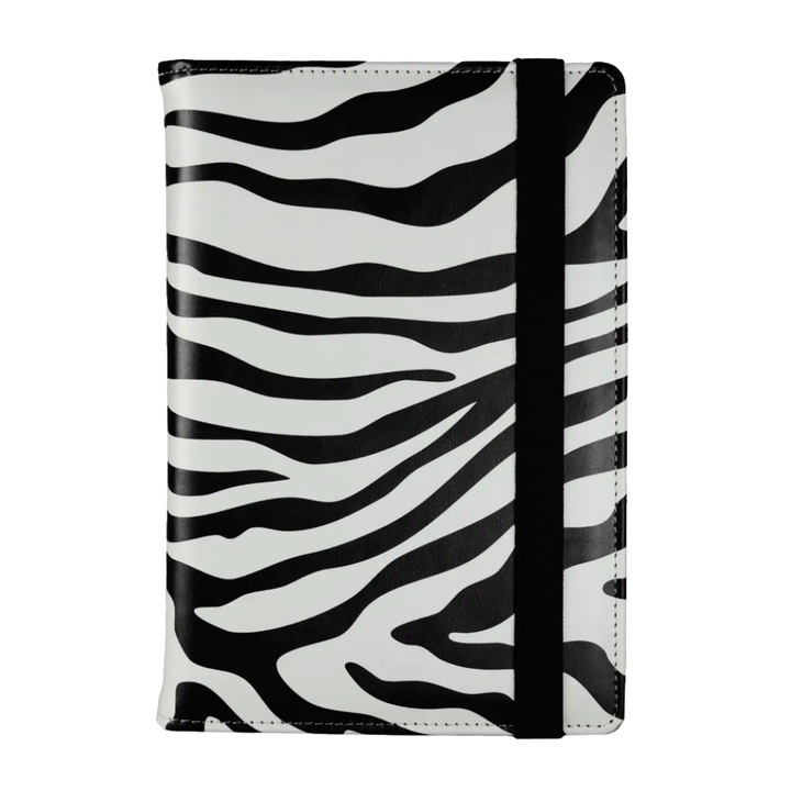 Planer Luksusowy Luka A5, cu coperta din poliuretan, inlocuibile, elegant, negru