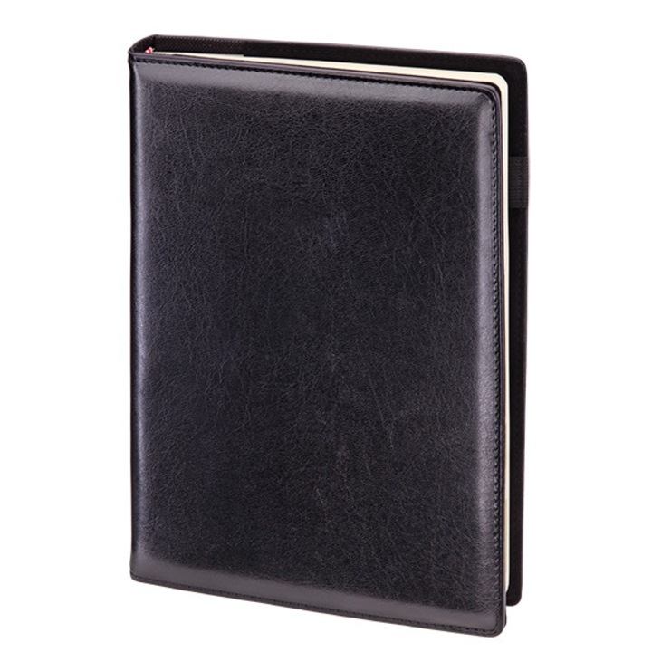 Caiet Notatnik A4, 200 pagini, cu liniatura, negru, set