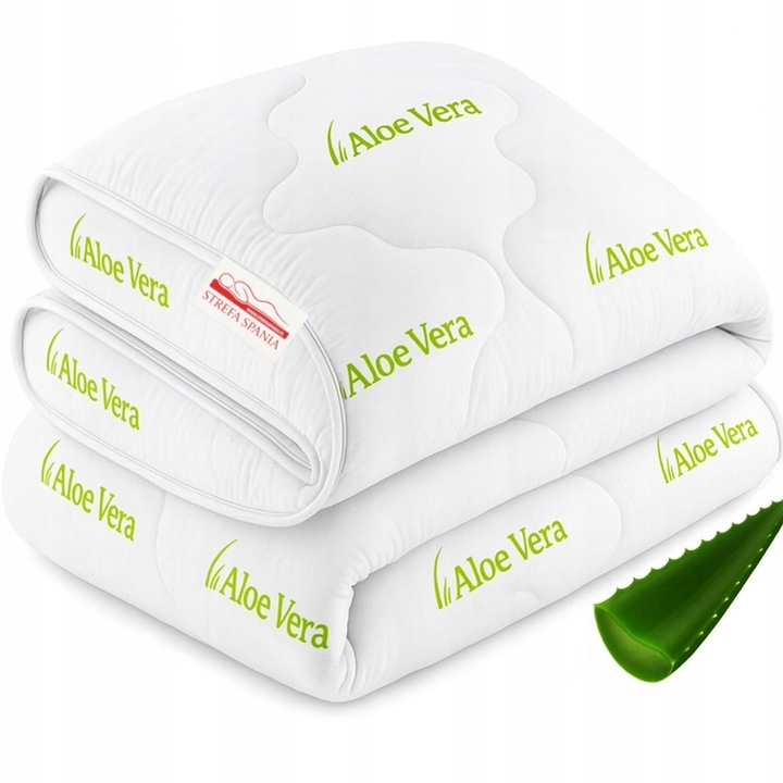 Patură STREFA SPANIA 220x200cm cu Aloe Vera, umplutură antialergică, microfibra, călduroasă