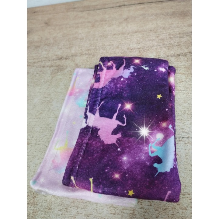 Set prosoape turban din microfibra, BOTC, 3 bucati, absorbant, moale, multicolor