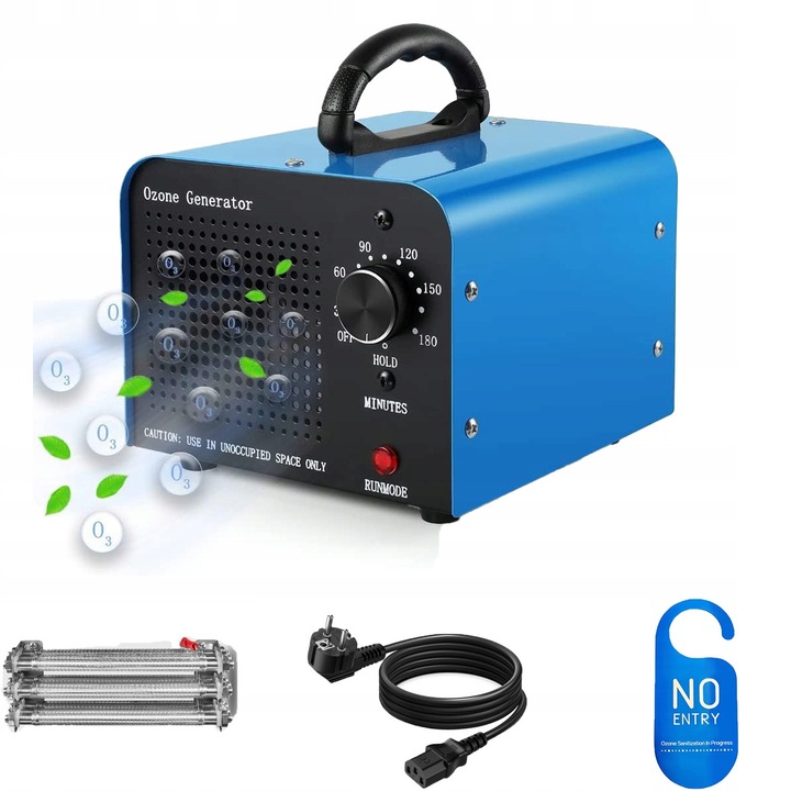 Generator de Ozon Rilbstix 60000 mg/h, putere 110W, timer, design ergonomic