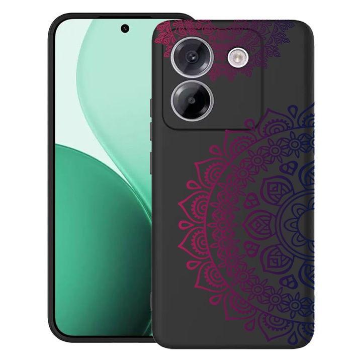 BestCase® Husa TPU Ultra Slim Compatibil cu Poco M7 Pro 5G, cu Design Lace Non Figurative, 2100003 B 63