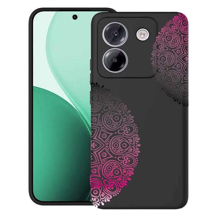 BestCase® Husa TPU Ultra Slim Compatibil cu Poco M7 Pro 5G, cu Design Lace, 2100003 B 92