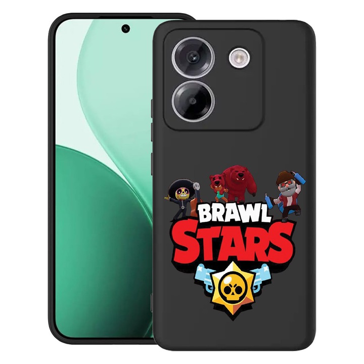 BestCase® Ултра тънък TPU калъф, съвместим с Poco M7 Pro 5G, с дизайн Brawl Stars, 2100003 B 651
