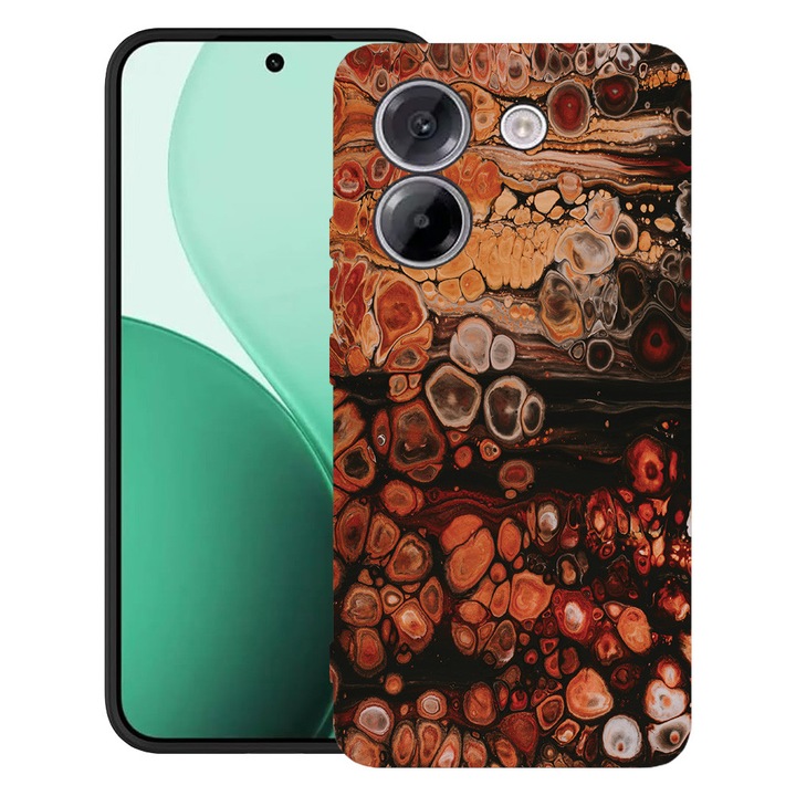 BestCase® Husa TPU Ultra Slim Compatibil cu Poco M7 Pro 5G, cu Design Wood Pattern, 2100003 B 895