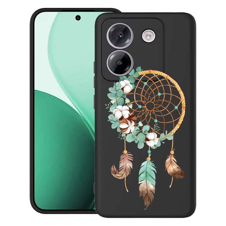 BestCase® Husa TPU Ultra Slim Compatibil cu Poco M7 Pro 5G, cu Design Dreamcatcher, 2100003 B 950