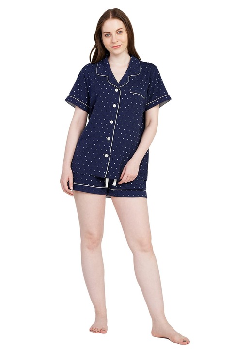 Дамска пижама, 1ва, Тъмносиня, S INTL