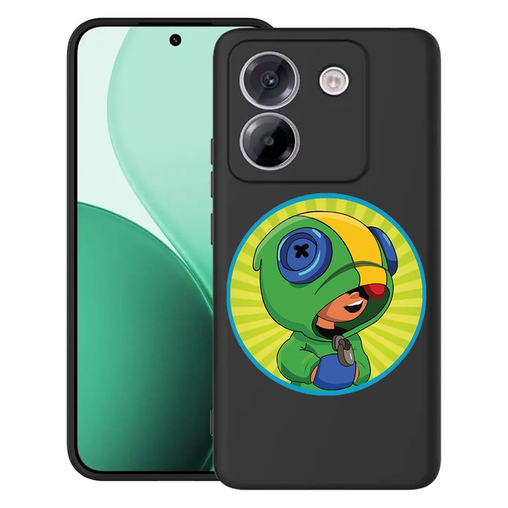 BestCase® Ултра тънък TPU калъф, съвместим с Poco M7 Pro 5G, с дизайн Brawl Stars, 2100003 B 1609