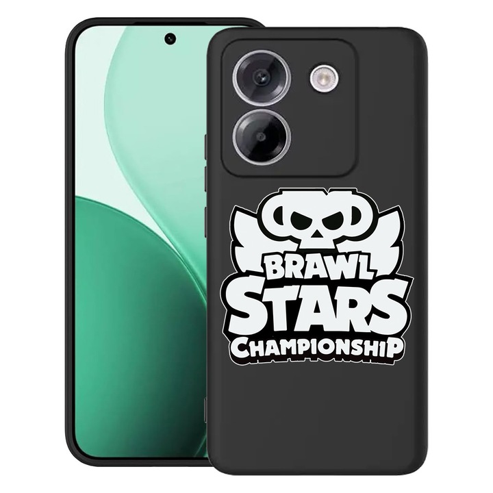 BestCase® Ултра тънък TPU калъф, съвместим с Poco M7 Pro 5G, с дизайн Brawl Stars ChampionShip, 2100003 B 1686
