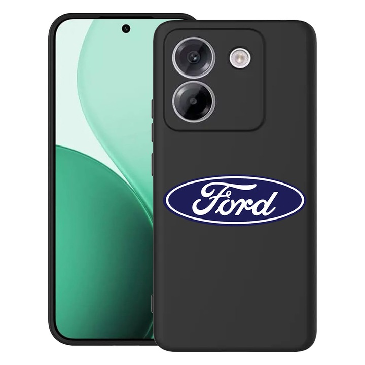 BestCase® Husa TPU Ultra Slim Compatibil cu Poco M7 Pro 5G, cu Design Ford, 2100003 B 1745