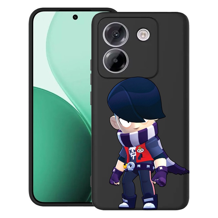BestCase® Husa TPU Ultra Slim Compatibil cu Poco M7 Pro 5G, cu Design Brawl Stars Edgar, 2100003 B 1845