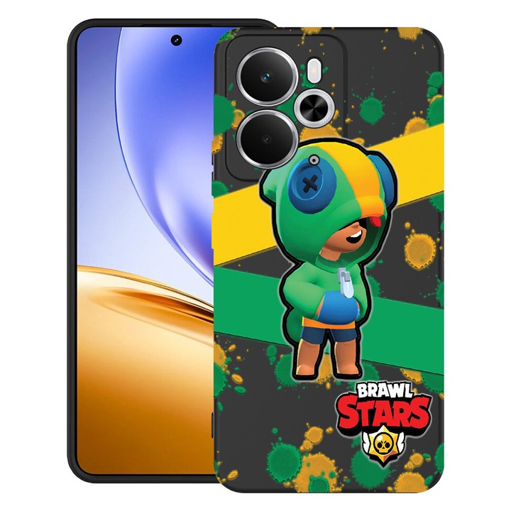 BestCase® Ултра тънък TPU калъф, съвместим с Realme 14 5G, с дизайн Brawl Stars, 3113069 B 647