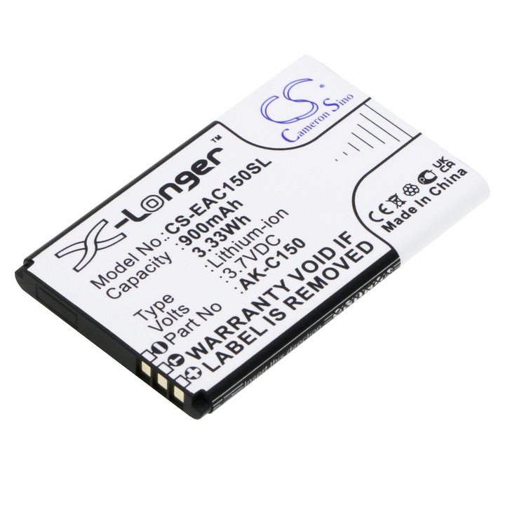 Baterie TECHTEK CS-EAC150SL Li-ion 900mAh