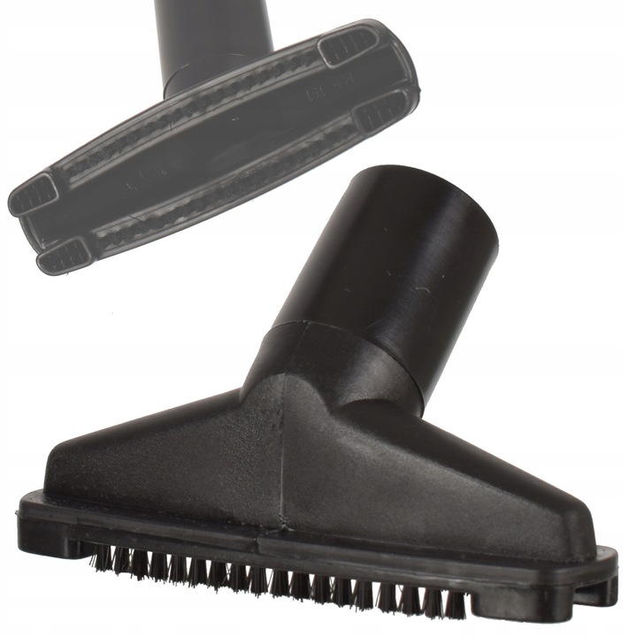 Perie aspirator 32mm, AFC, accesoriu universal pentru curatarea mobilierului si a colturilor, culoare neagra, dimensiune compacta