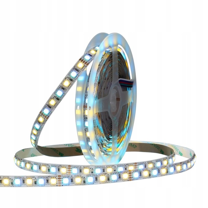 Комплект LED ленти RGBW 5м, LED-ONE, 300 диода, захранване 12V, IP20, WiFi контрол