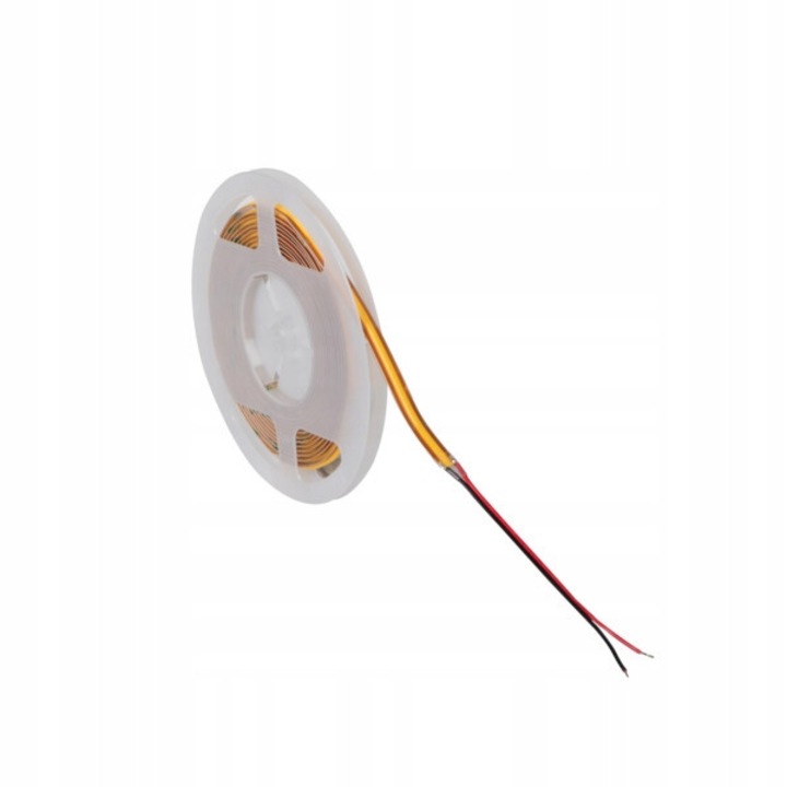Banda LED Kanlux 12V 12W/m 3000K 5m, Lumina Calda, Taiere Libera
