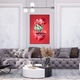 Cana Cu Clopotica, Cu Textul "Guess" - Design 2, Ceramica, 330ML, Cu Maner si Interior Alb