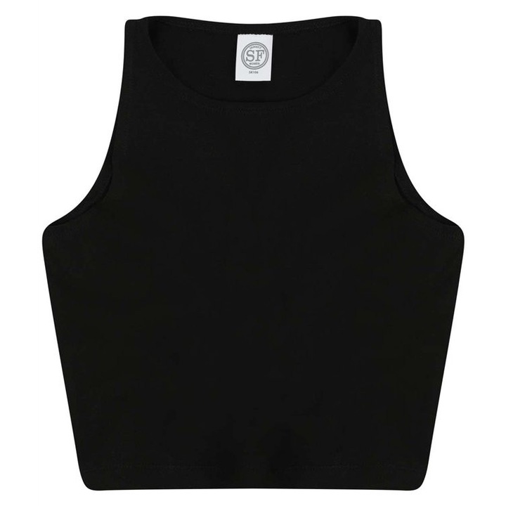 Top pentru femei Skinnifit - SFK106, Negru