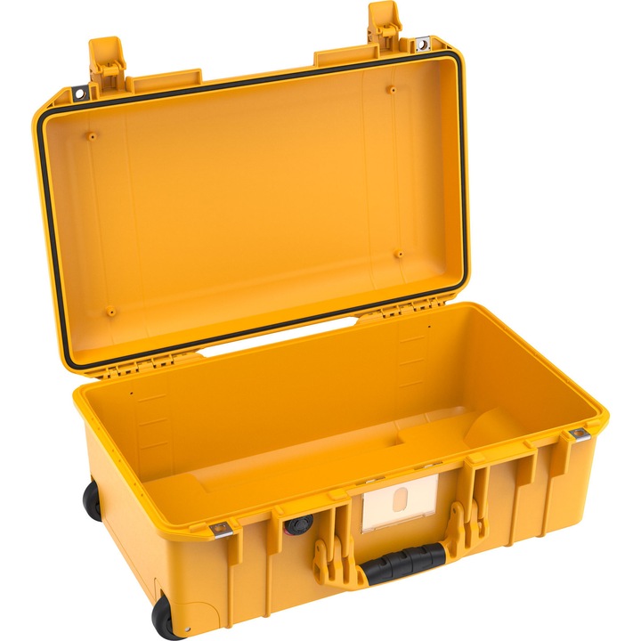 Куфар за защита на твърда количка Peli™ AIR Case 1535, жълт, без предварително изрязана гъба Pick'n'Pluck™