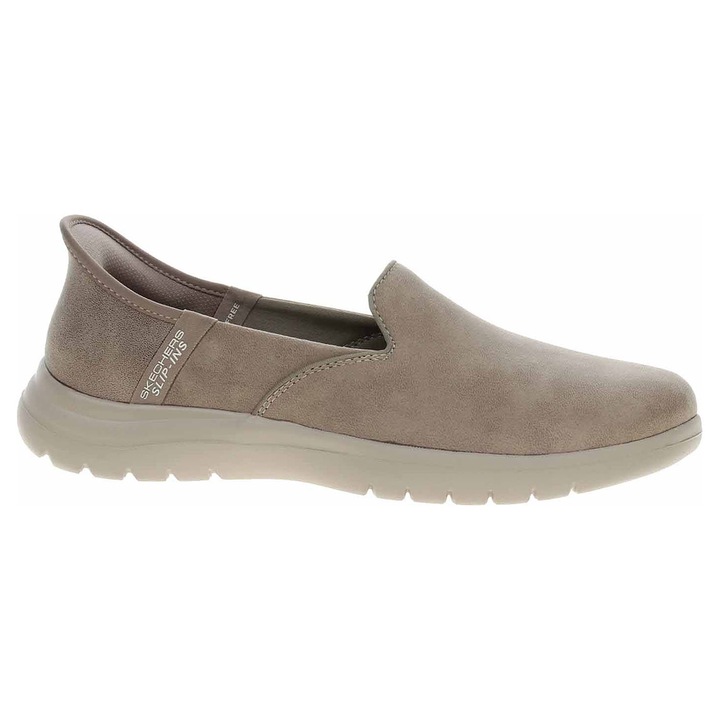 Дамски маратонки Skechers Slip-ins: On-the-GO Flex - Captivating, 37, 5, Бежов