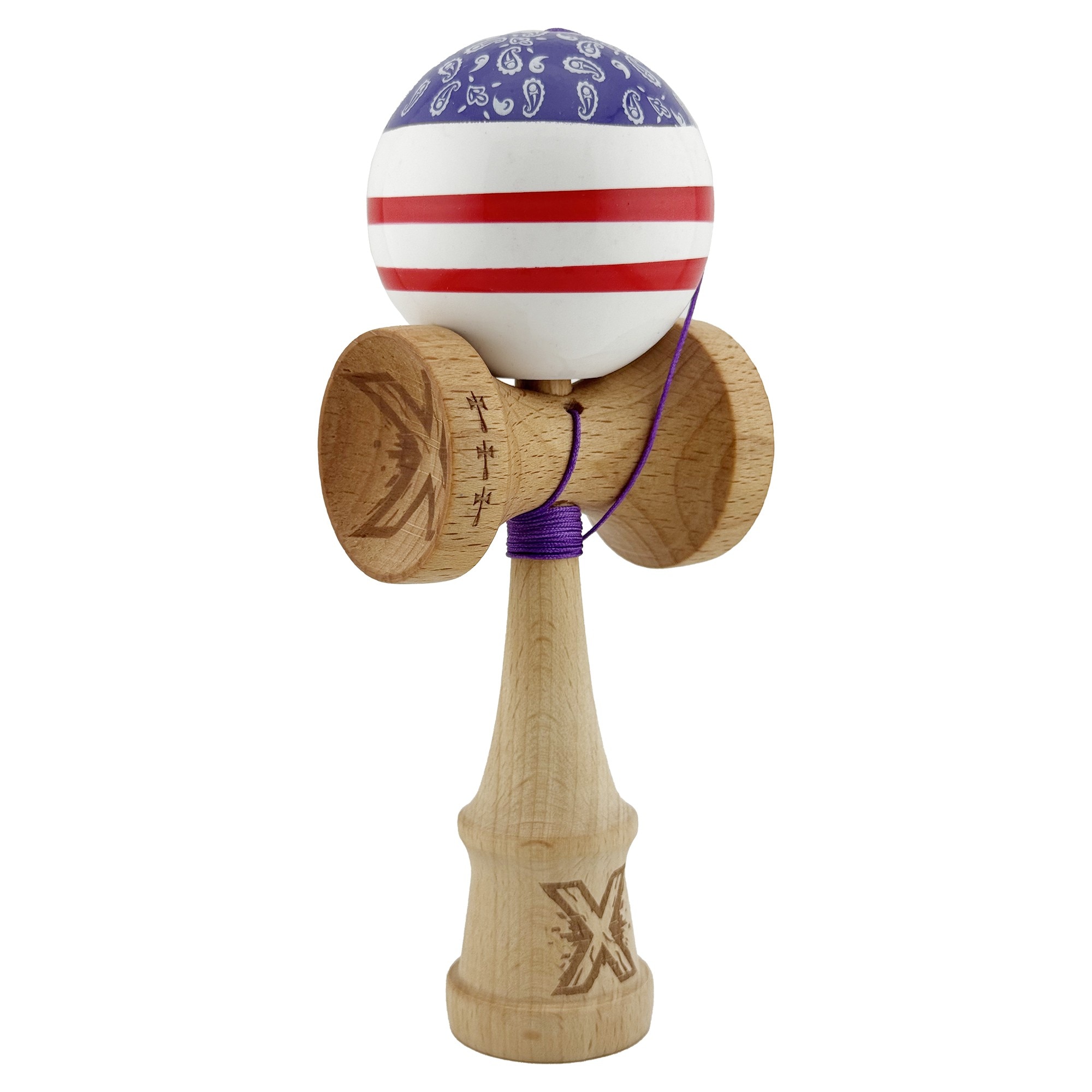 Kendama X CHICANOS profesionala, Big Cups V2, Super Sticky