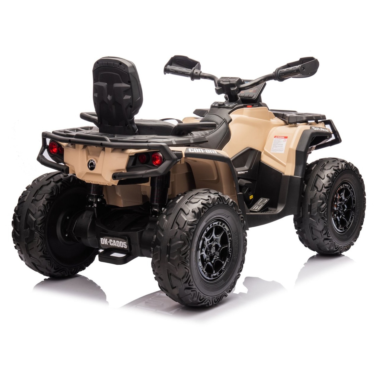 Atv Emag ATV electric pentru copii, Can Am, Outlander, 800W, khaki - eMAG.ro