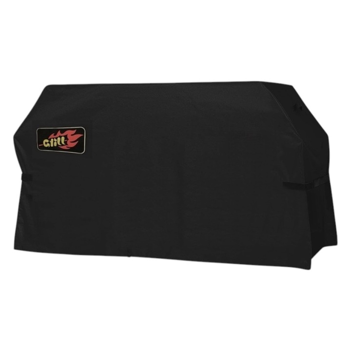 Husa pentru gratar, impermeabila, rezistenta UV, negru, 145x110x60 cm, Vivo