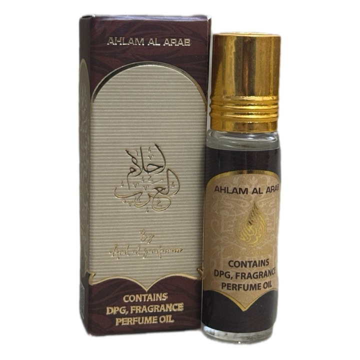 Roll-on parfüm Ahlam Al Arab, Ard Al Zaafaran, 10ml, férfi, koncentrált parfümolaj