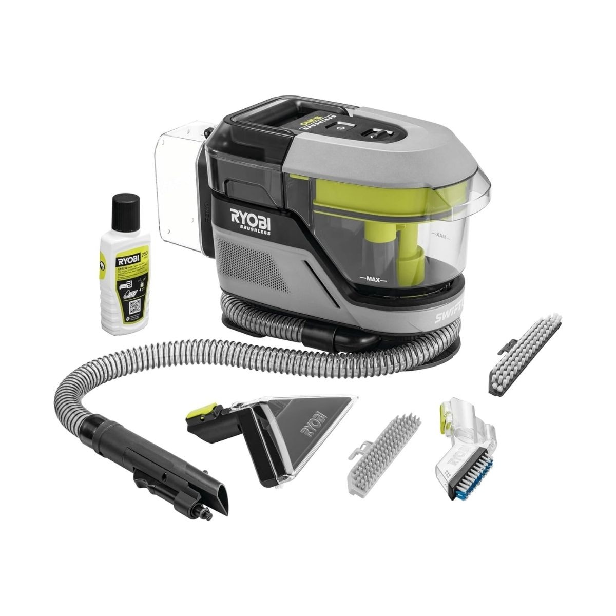 Aspirator umed/uscat fără fir RYOBI RDC18BL-0, 18 V, 0.6 l
