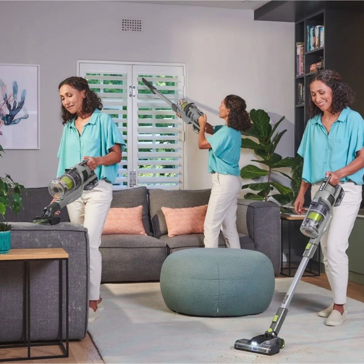 Aspirator fără fir RYOBI RSVS18-0, 18 V, 820 l/min