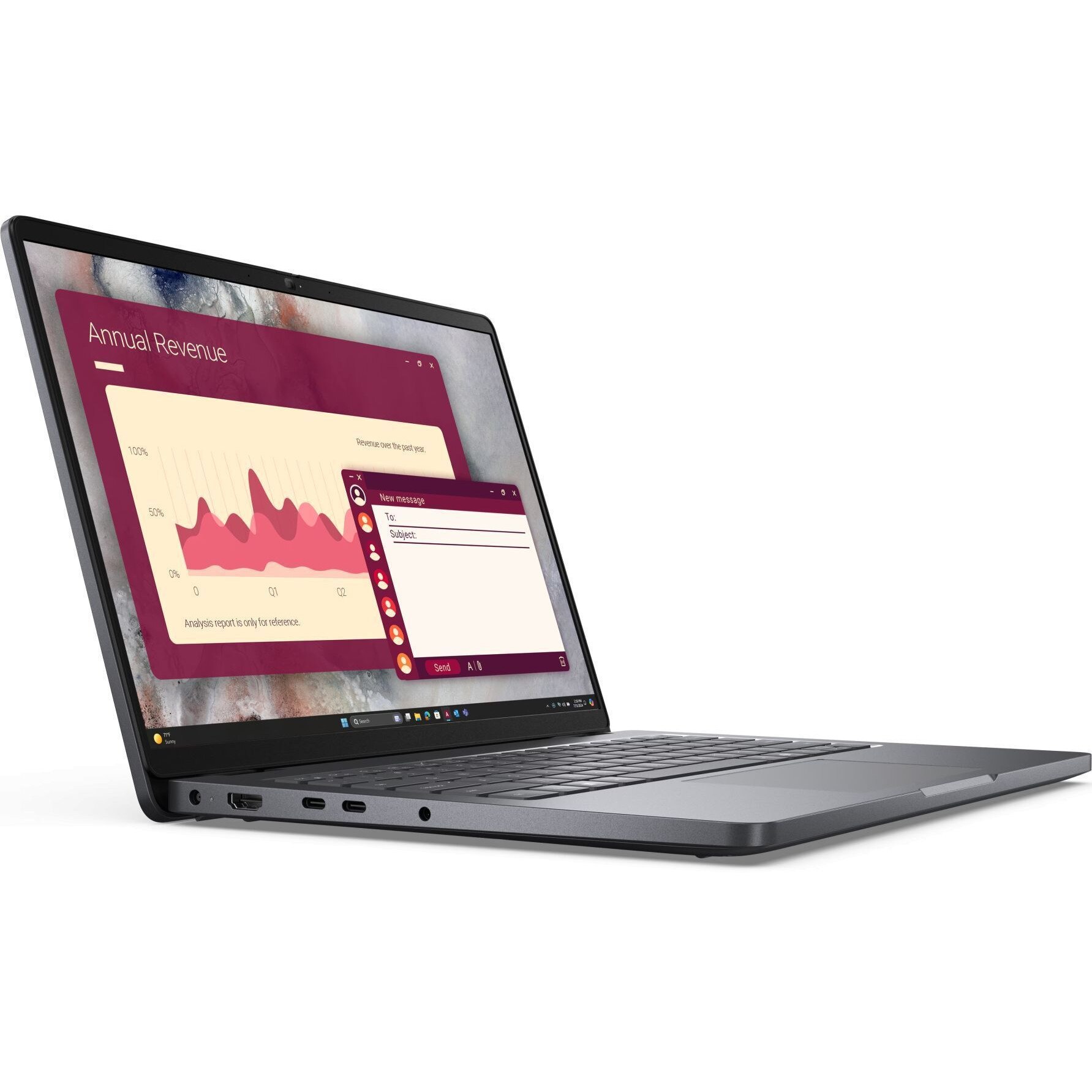 Notebook Dell Pro 14, Intel Core 5, 8GB, SSD 512GB, 14", Negru