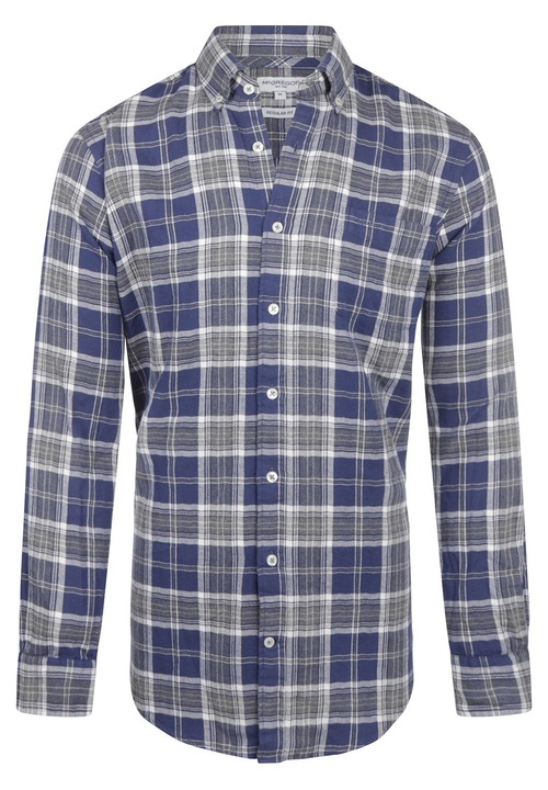 Camasa Barbati, Mc Gregor, Navy, Logo Brodat, Buzunar Piept, Bumbac, L L INTL